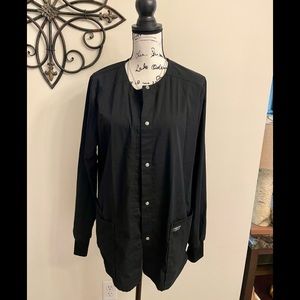 Cherokee Workwear Black Scrub Jacket-NWOT!!